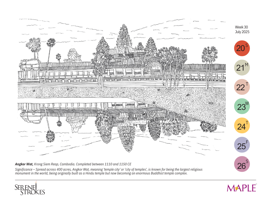 Human Wonders Calendar 2025 (6)
